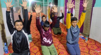 आर्ट ऑफ लिविंग की चार दिवसीय “मेधा योगा -1” कोर्स जामताड़ा में आरंभ