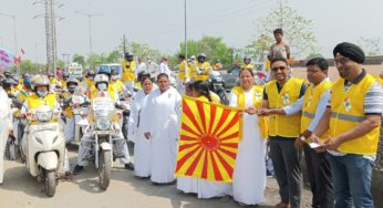 सड़क सुरक्षा जागरूकता हेतु आयोजित मोटरसाइकिल रैली में शामिल हुए पूर्व विधायक एवं झारखंड भाजपा प्रदेश प्रवक्ता कुणाल षाड़ंगी