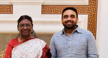 बहरागोड़ा के पूर्व विधायक सह भाजपा प्रदेश प्रवक्ता कुणाल षाड़ंगी मिले राष्ट्रपति से, क्षेत्र के कई मुद्दों पर संज्ञान लेने का किया अनुरोध
